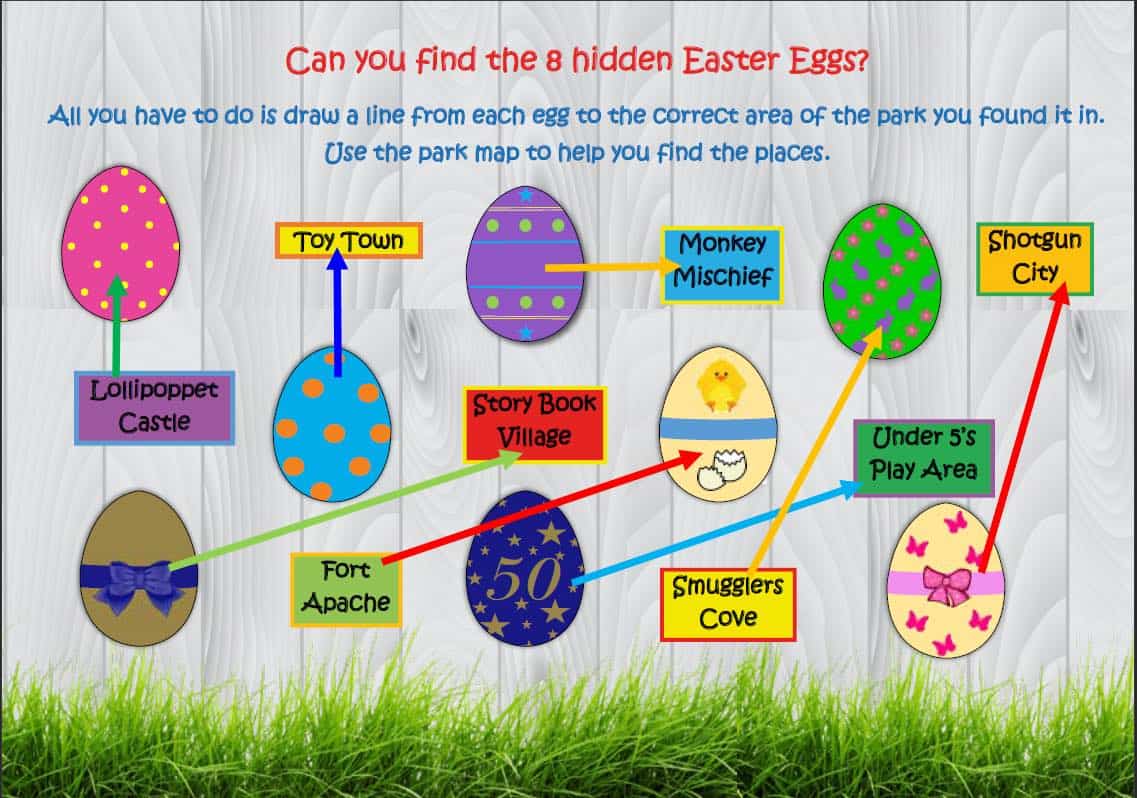 Easter answers page 2 2018 Easter at Sundown Adventureland