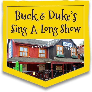 Buck & Duke's Sing-A-Long Show badge